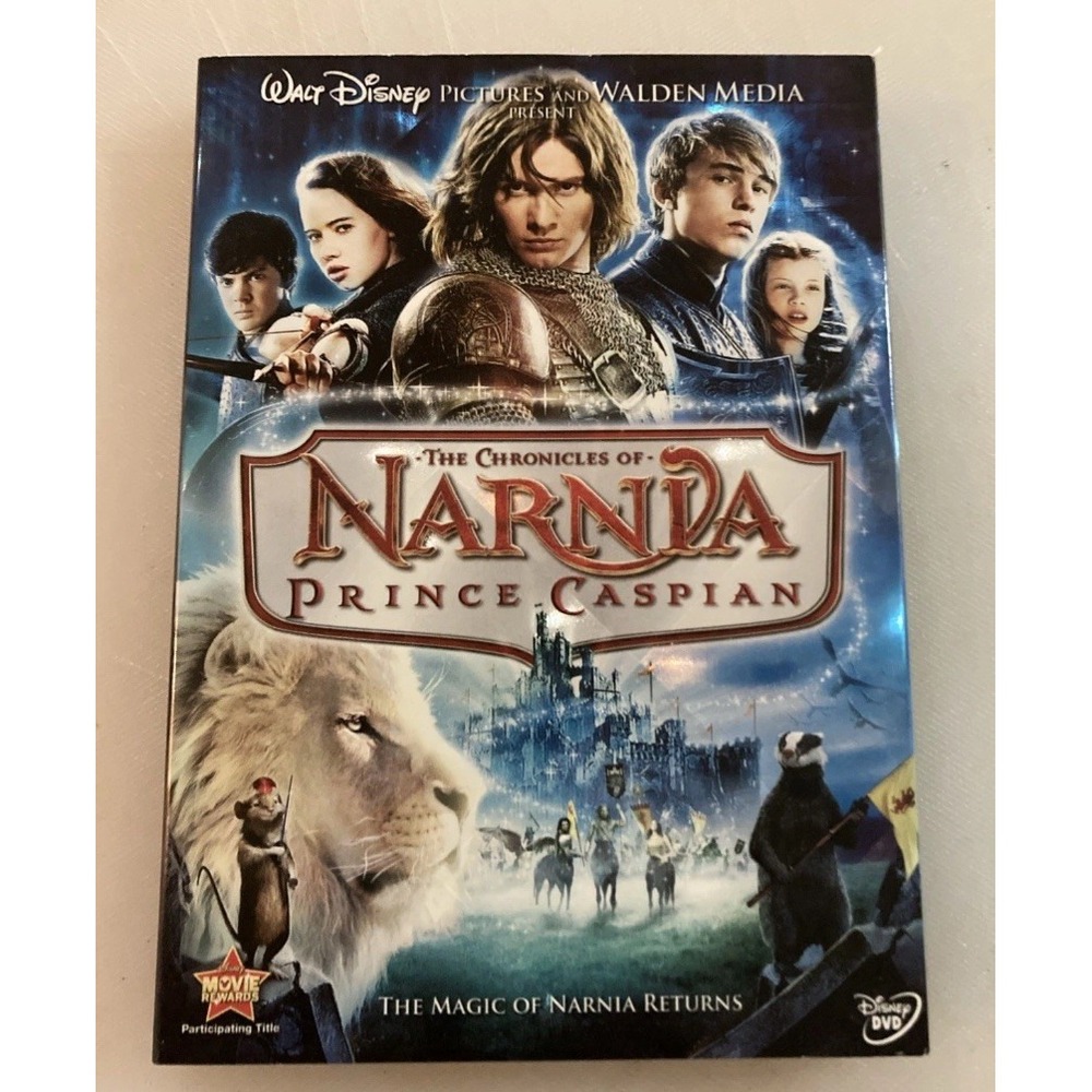 The Chronicles of Narnia Prince Caspian DVD 2008 Disney Andrew Adamson PG